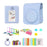 Camera Accessory Kit Compatible with Fujifilm Instax Mini 12 – Blue PU Case, Album, Filters, Frames and Stickers Bundle On Sale
