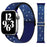 Blue Glitter Sparkle Nylon Strap for Apple Watch 38mm, 40mm, 41mm, 42mm, 44 mm, 45mm On Sale