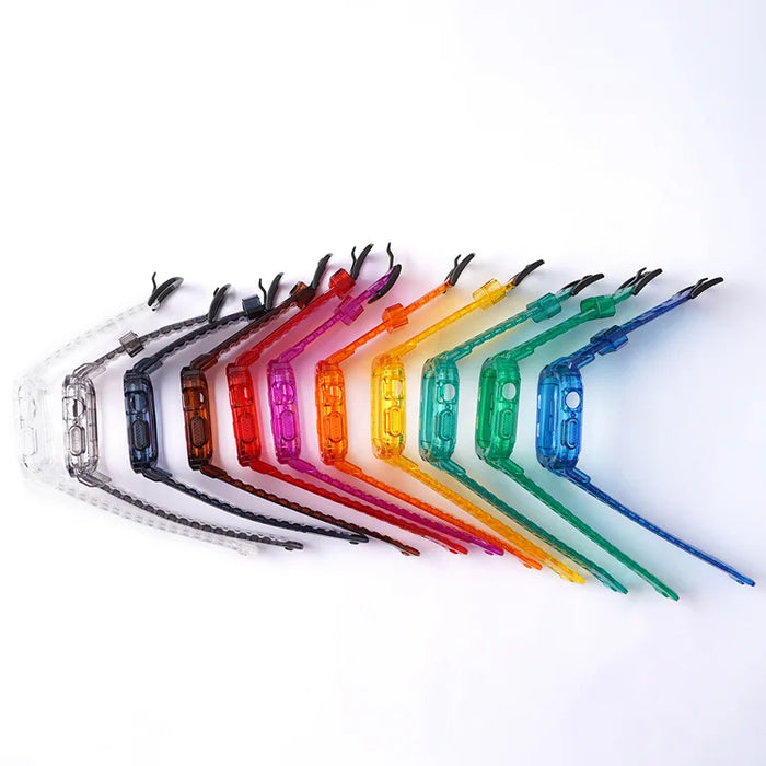Clear iWatch Case And Silicone Straps Sets For Apple Watch Band 38mm, 40mm, 41mm, 42mm, 44mm, 45mm On Sale