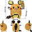 Dedenne Pokemon Character Soft Plush Doll Toys On Sale