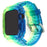 Double Green Blue Clear iWatch Case And Silicone Straps Sets For Apple Watch Band 38mm, 40mm, 41mm, 42mm, 44mm, 45mm On Sale