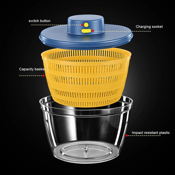 Electric Salad Spinner On Sale