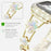 Cloverleaf Diamond Women Stainless Steel Apple Watch Bracelet For Ultra, 49mm, 46mm, 45mm, 44mm, 42mm, 41mm, 40mm, 38mm On Sale