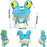 Froakie Pokemon Character Soft Plush Doll Toys On Sale