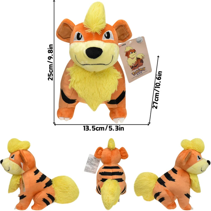 Growlithe Pokemon Character Soft Plush Doll Toys On Sale