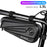 1.5 L Black Hard Shell Bike Frame Bag With Phone Holder Waterproof Cycling Top Tube Bag for Bikes & Scooters On Sale