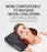 Black Shiatsu Massage Infrared Heat Pillow On Sale
