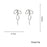 Big Ribbon Bow Style Elegant Drop Earrings on Sale