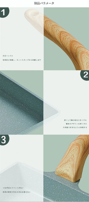 Japanese Tamagoyaki Non-Stick Frying Pan – Square & Rectangle Omelette Pan On Sale