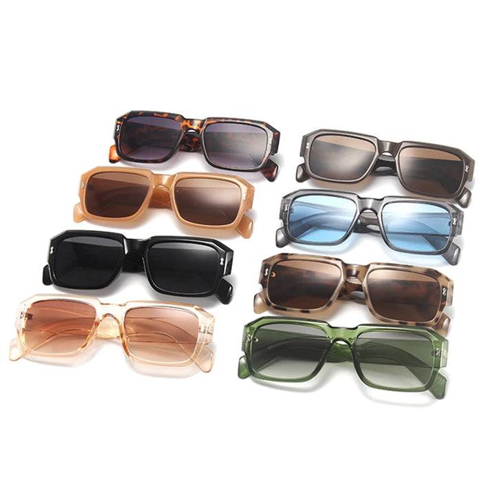 Fashion Rectangle HD Lens UV400 Sunglasses On Sale