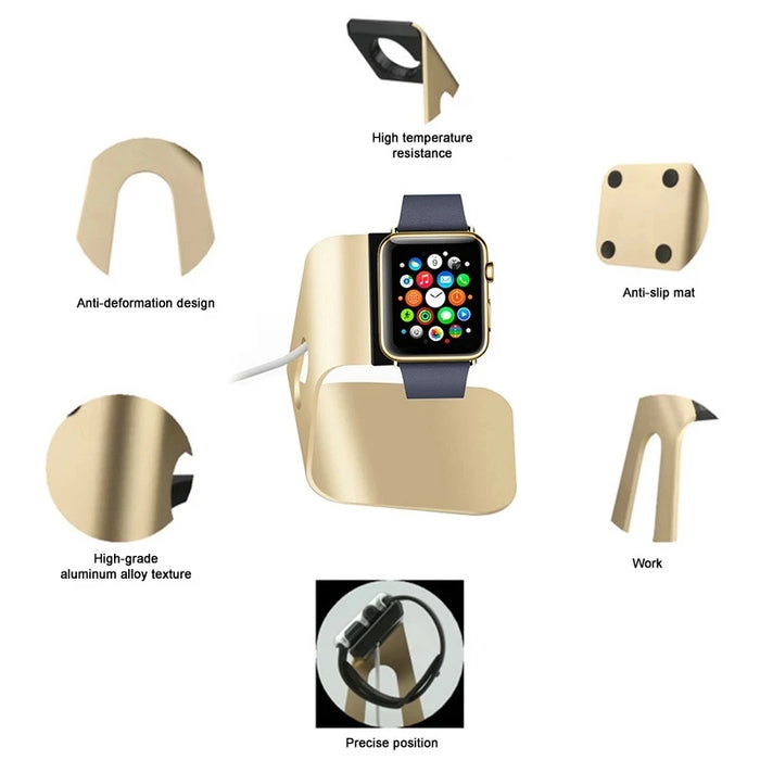 Aluminum Smartwatch Stand Wireless iWatch Bracket On Sale