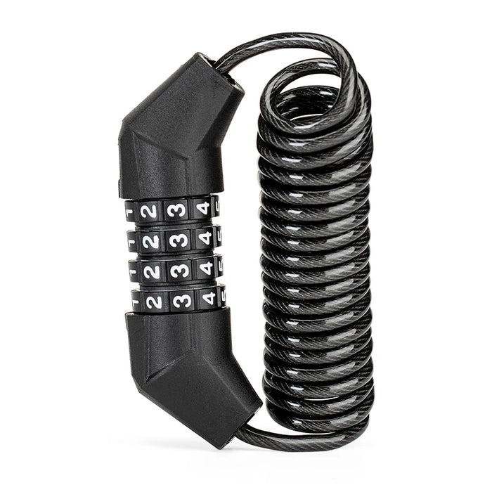 Anti-theft Steel Wire Mini Password Bike Helmet Lock On Sale