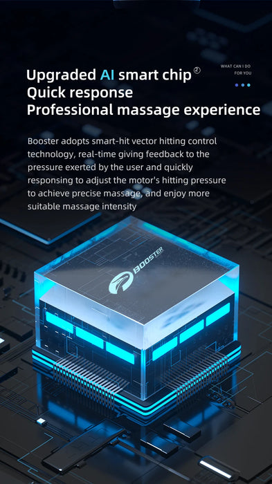 AI Intelligence Booster M2-D Deep Tissue And Muscle Electric Massager With Long-lasting battery life On Sale