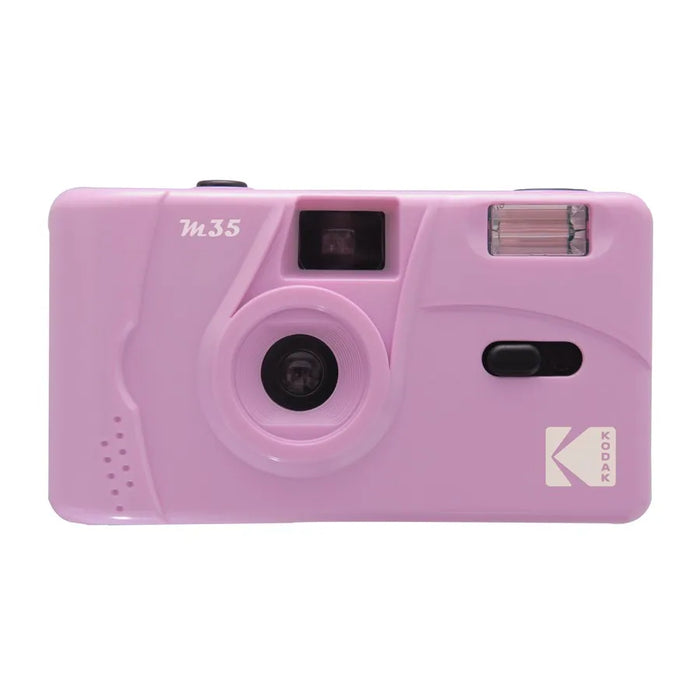 Purple KODAK Vintage Retro M35 Reusable Film Camera Kodak UltraMax Film ( 1 Roll - 3 Roll ) Bundle On Sale