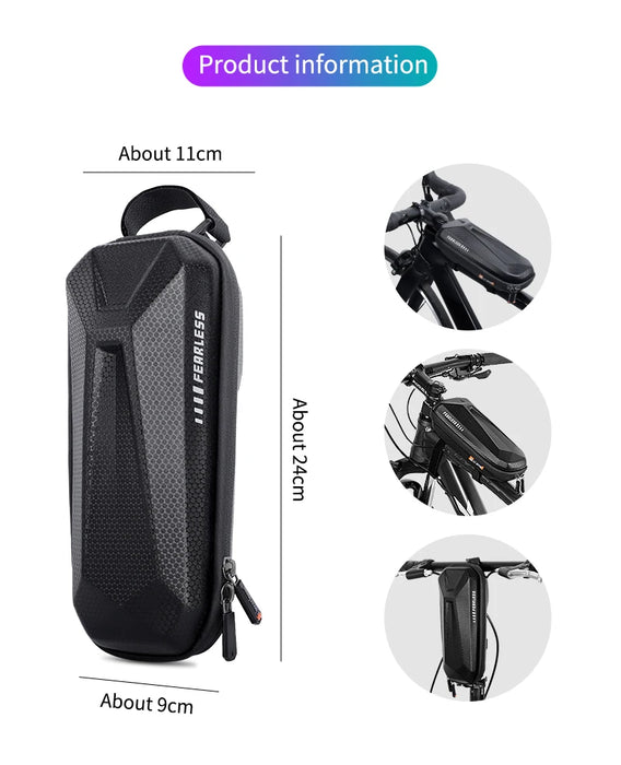 Product Information Of Hard Shell Bike Frame Bag With Phone Holder Waterproof Cycling Top Tube Bag for Bikes & Scooters