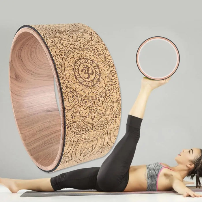 Cork Yoga Wheel On Sale