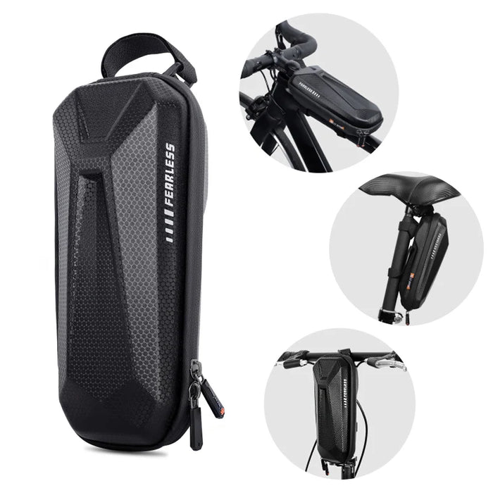 Hard Shell Bike Frame Bag With Phone Holder Waterproof Cycling Top Tube Bag for Bikes & Scooters On Sale