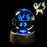 3D Crystal Glass Poke Ball Night Lights Collection Contained Inside Anime Characters On Sale