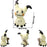 Mimikyu Pokemon Character Soft Plush Doll Toys On Sale