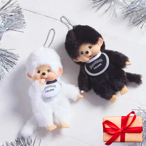 Miichi Monkey Monchhichi Vintage Style Plush Keychain Dolls Collection On Sale