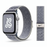 NIKE Style Gray Blue Nylon Sport Watch Straps Collection For Apple Watch 38mm, 40mm, 41mm, 42mm, 44 mm, 45mm, 46mm, 49mm On Sale