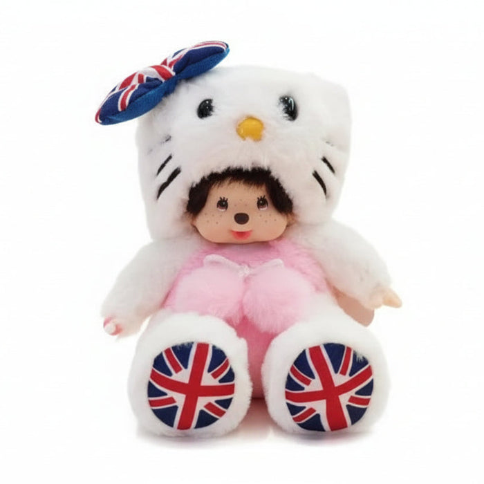 20cm Miichi Monkey Monchhichi Hello Kitty Dress Up Costume Collection Soft Plush Doll On Sale
