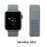 Obsidian Mist Nylon Sport Loop Watch Band For Apple iWatch Straps 38mm, 40mm, 41mm, 42mm, 44 mm, 45mm, 46mm, 49mm On Sale