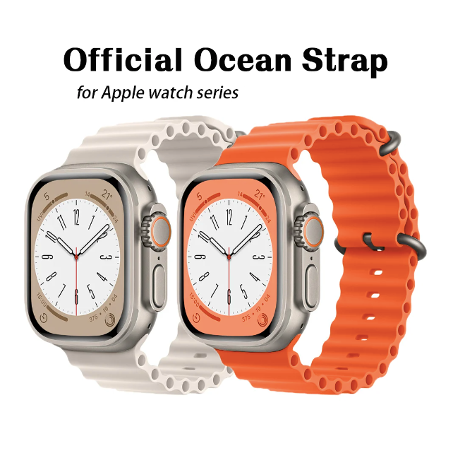 Ocean Loop Band For Apple Watch Ultra And Series 9, 8, 7, SE, 6, 5, 4, 3 On Sale