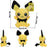Pichu Pokemon Character Soft Plush Doll Toys On Sale