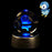3D Crystal Glass Poke Ball Night Lights Collection Contained Inside Anime Characters On Sale