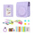 Camera Accessory Kit Compatible with Fujifilm Instax Mini 12 – Purple PU Case, Album, Filters, Frames and Stickers Bundle On Sale