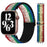 Rainbow Glitter Sparkle Nylon Strap for Apple Watch 38mm, 40mm, 41mm, 42mm, 44 mm, 45mm On Sale