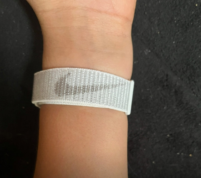 Real Product Photo - White Nylon Watch Straps For Apple Watch 