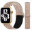 Rose Gold Glitter Sparkle Nylon Strap for Apple Watch 38mm, 40mm, 41mm, 42mm, 44 mm, 45mm On Sale