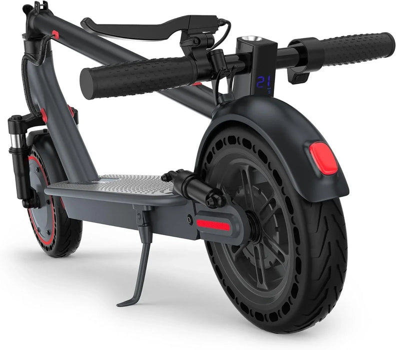 T-MAX Lightweight Foldable Long Range Electric Scooter 48V 10.5Ah 500W Motor with APP For Adults On Sale