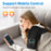 Shoulder Heating Pad Massager With Wireless Mobile Phone Control On Sale