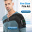 Shoulder Heating Pad Massager With Wireless Mobile Phone Control On Sale