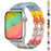 Bike Chain Link Silicone Watch Band for Apple Watch Compatible Models 38mm - 49mm On Sale