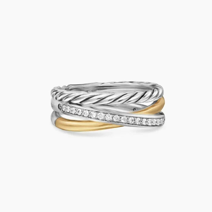 925 Sterling Silver David Yurman Style Fashion Rings Jewelry Collection On Sale