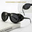 Chic Vintage Steampunk Goggle Style Oval Polarized Sunglasses On Sale