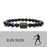 Libra Black Obsidian Zodiac Constellation Charm Black Onyx Natural Stone Bead Bracelet For Women And Men On Sale