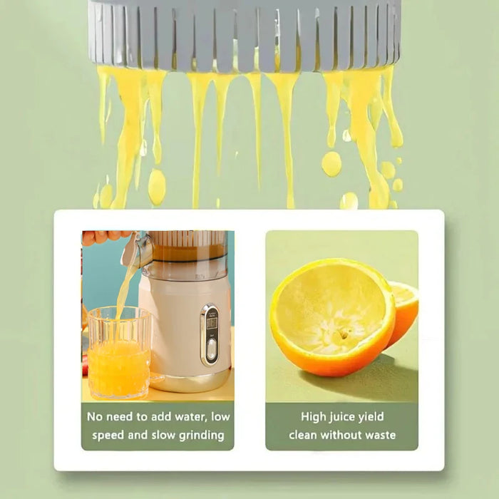 600ml Portable USB Rechargeable Automatic Fresh Juice Extractor Electric Juicer On Sale