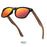 Natural Wooden TR90 Black Frames Polarized Sunglasses On Sale