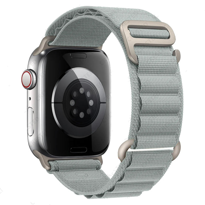 Light Gray Alpine Loop Collection For Apple Watch Series 8, Ultra, 7, SE, 6, 5, 4, 3 On Sale