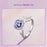 925 Sterling Silver Butterfly And Purple Pansy Flower Open Rings On Sale