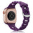 Purple O-Ring Silicone Chain Link Bracelets For Apple Watch Band 38mm, 40mm, 41mm, 42mm, 44mm, 45mm, 46mm, 49mm On Sale