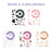 Fujifilm Instax Mini 11 Camera Creative DIY Cartoon Body Stickers