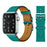 Green Genuine Leather Loop Apple Watch Band For iWatch Series On Sale