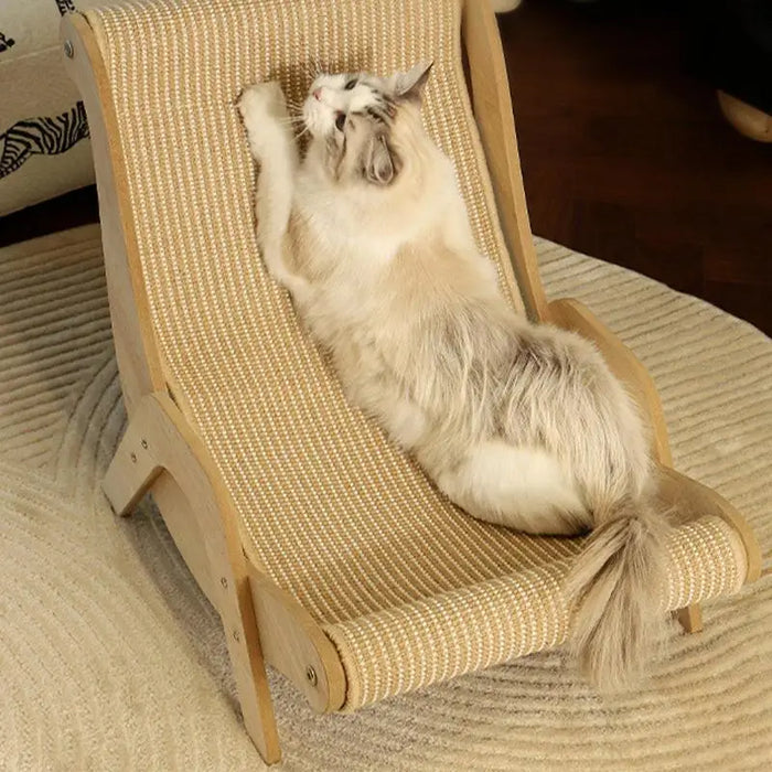 Cozy Cat Scratching Post Lounge Chair Bed On Sale