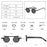 Retro UV400 Round Steampunk Sunglasses On Sale